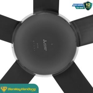 Quạt Trần Mitsubishi 5 Cánh C56 ( Ra5 ) Rw5 Sf Xám đậm Có điều Khiển