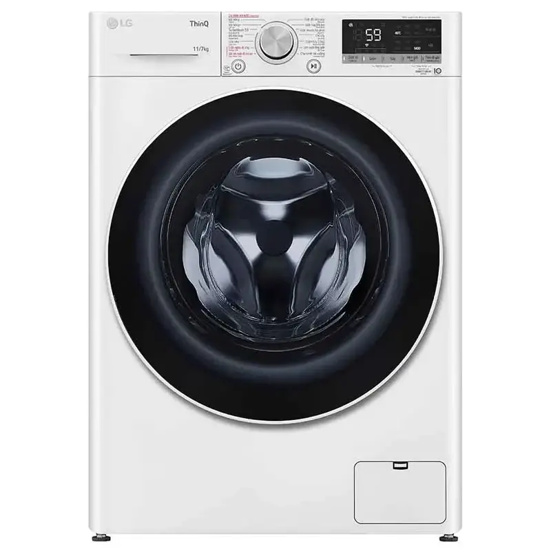 May Git Lng Ngang Lg Inverter 11kg Sy 7kg Fv1411d4w 340d21e2