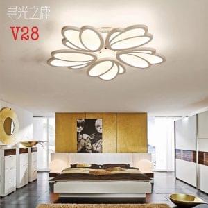 Đèn trang trí Led ốp trần V28 5 cánh
