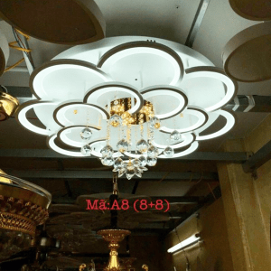 Đèn trang trí ốp trần Led A8 16 cánh
