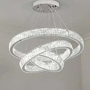 Đèn thả trần trang trí DCT G12B Bạc