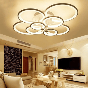 Đèn trang trí Led ốp trần TT4 8 cánh