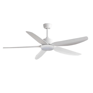 Quạt trần đèn Beller 5 cánh 52BL-502W màu trắng