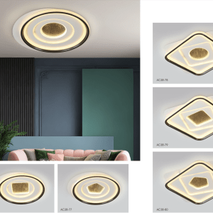 Đèn ốp trần trang trí pha lê AC38 76/77/78/79/80