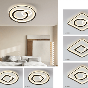 Đèn ốp trần trang trí pha lê AC38 81/82/83/84/85/86