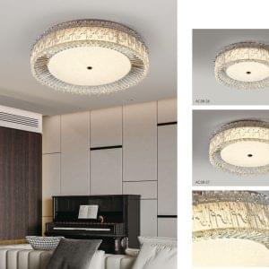 Đèn ốp trần trang trí pha lê AC38 26/27/28
