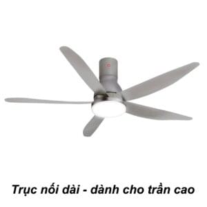Quạt Trần 5 Cánh Kdk U60fw Bk Màu đen (sao Chép)