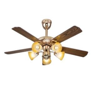 Quạt Trần đèn Trang Trí Daikisu Dc50a34vg