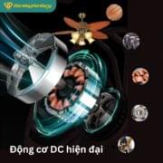 Quạt Trần 5 Cánh Daikisu Dc50a05 Tropica