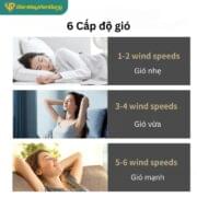 Quạt Trần 5 Cánh Daikisu Dc50h12do