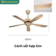 Quạt Trần 5 Cánh Daikisu Dc50h12v