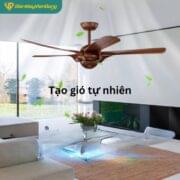 Quạt Trần 5 Cánh Daikisu Dc55t1gd