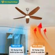 Quạt Trần 5 Cánh Daikisu Dc70d10g