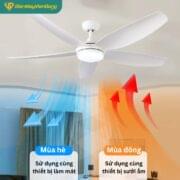 Quạt Trần 5 Cánh Daikisu Dc70d10t
