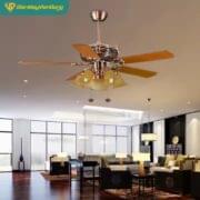 Quạt Trần đèn Trang Trí Daikisu Dc50a09vg