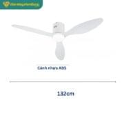 Quạt Trần đèn 3 Cánh Daikisu Dc50d19t