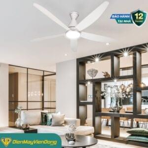 Quạt Trần Panasonic 5 Cánh F 60gfn Đèn Led