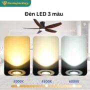 Quạt Trần đèn 5 Cánh Daikisu Dc70c02n
