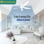 Quạt Trần Panasonic 5 Cánh F 60gfn Đèn Led