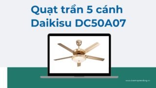 Quạt Trần Cánh Kim Loại