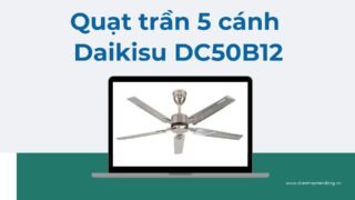 Quạt Trần Cánh Kim Loại
