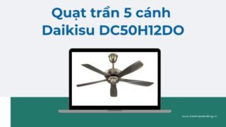 Quạt Trần Cánh Kim Loại