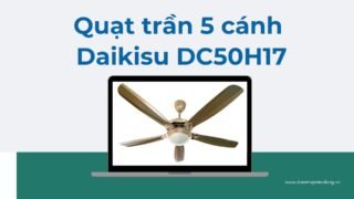 Quạt Trần Cánh Kim Loại